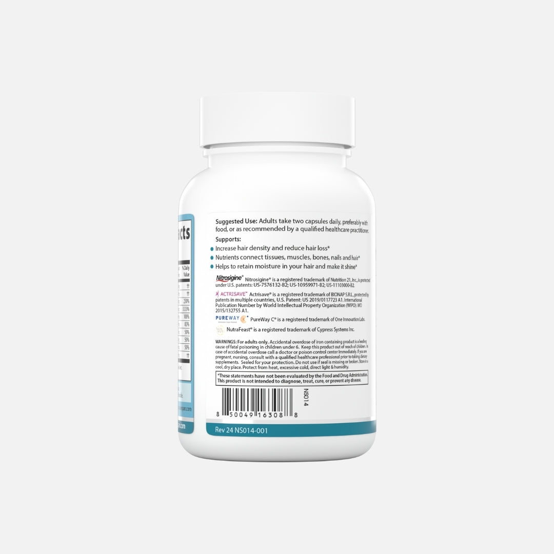 Hair Regenesis ACTRISAVE™ 250 mg + 亚精胺 3 mg 2